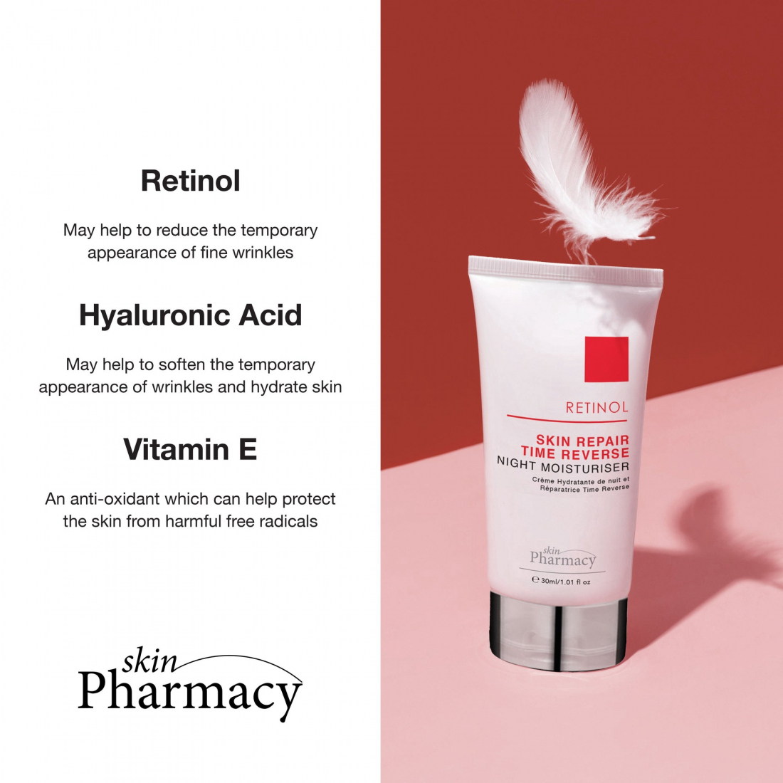 Hydratant de nuit 'Retinol Skin Repair Time Reverse' - 30 ml