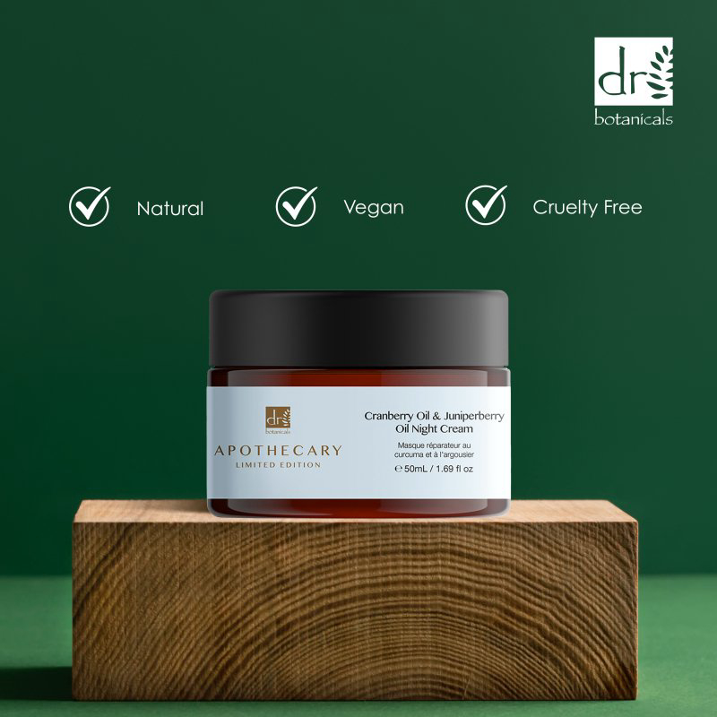 Crème de nuit 'Cranberry Oil And Juniperberry Oil' - 50 ml