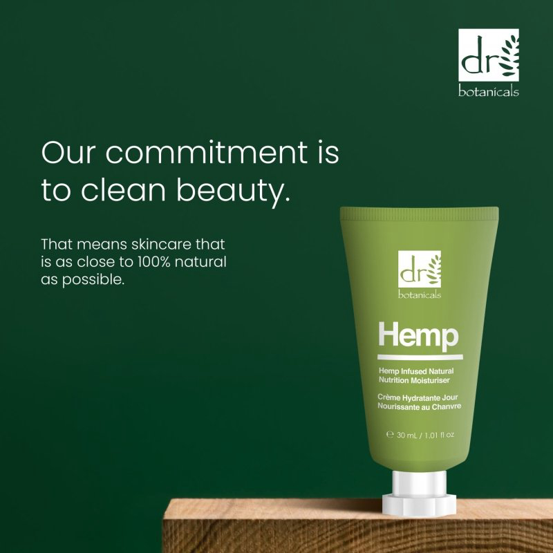 Hydratant 'Hemp Infused Natural' - 30 ml