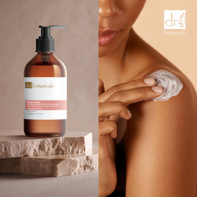 'Moroccan Rose Antibacterial' Hand & Face Cleanser - 500 ml