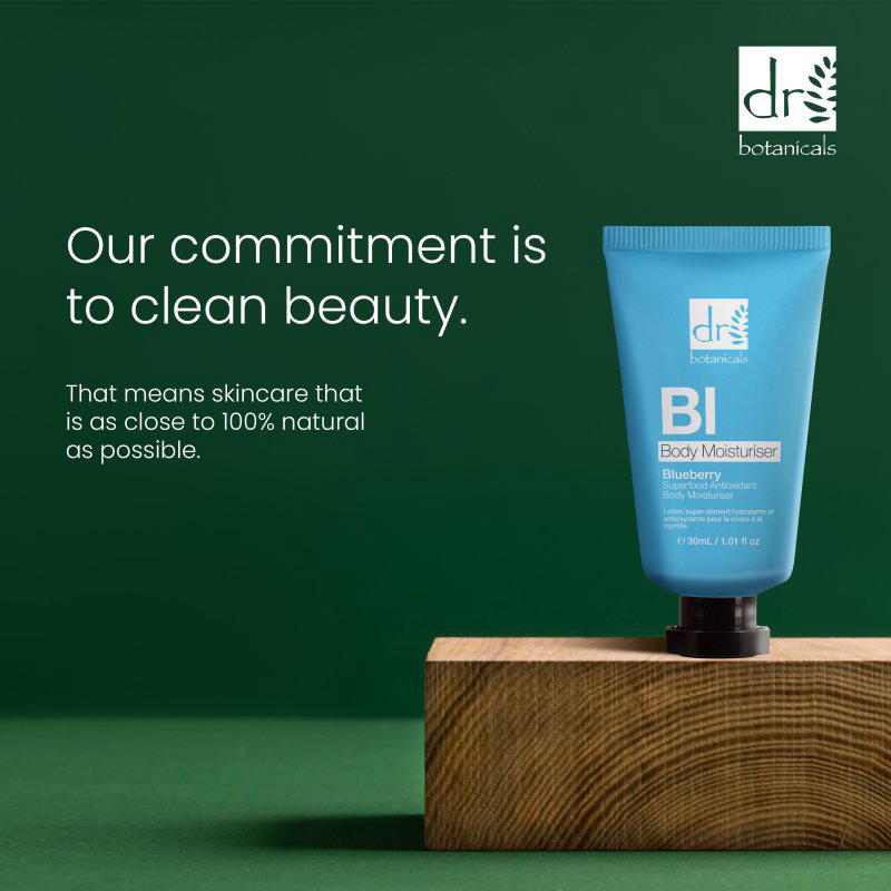 'Blueberry Superfood Antioxidant' Body Moisturizer - 30 ml