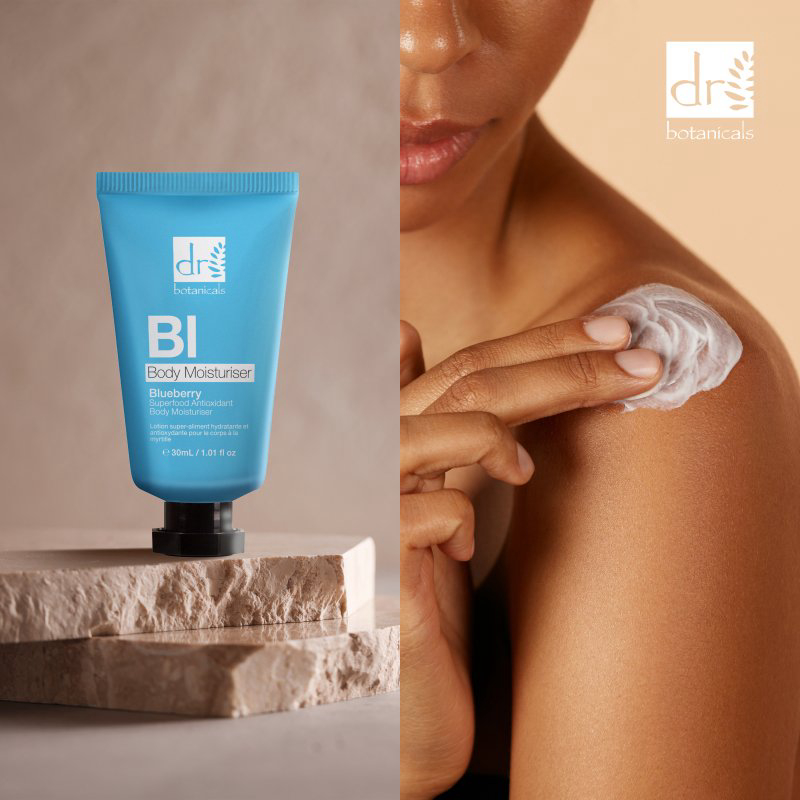 'Blueberry Superfood Antioxidant' Body Moisturizer - 30 ml