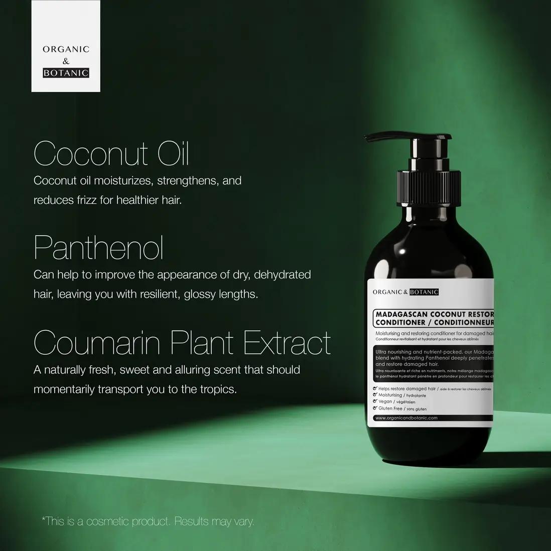 Après-shampoing 'Madagascan Coconut Restoring' - 500 ml