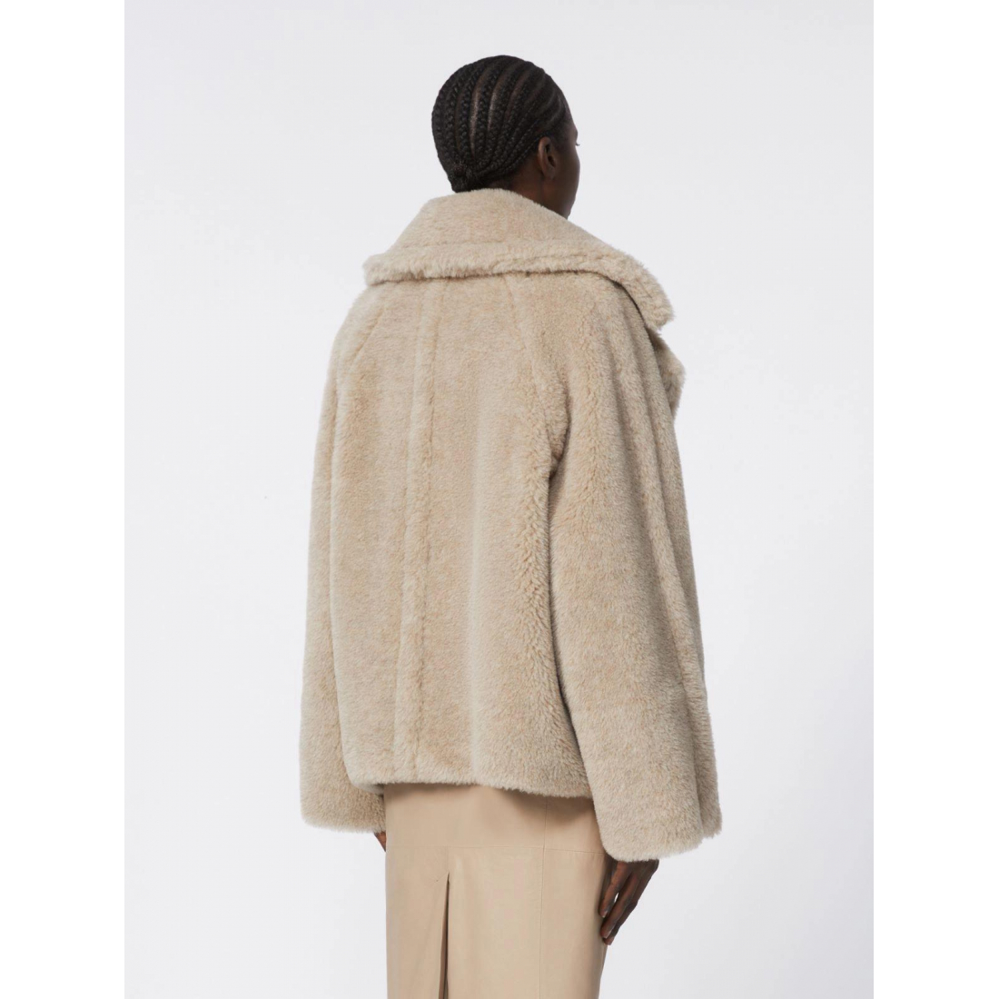 Teddy-Mantel für Damen