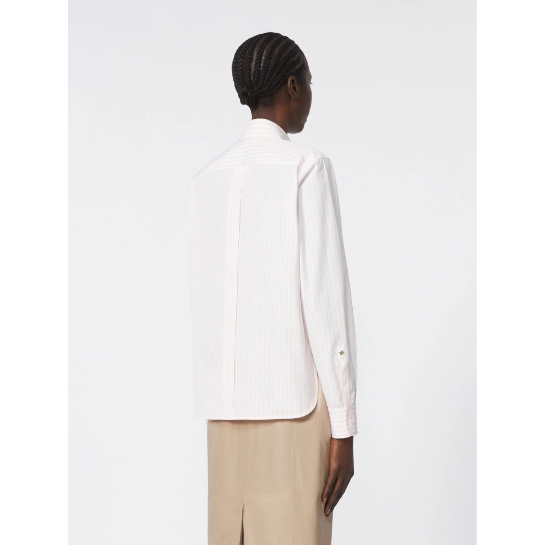 'Striped Poplin' Hemd für Damen