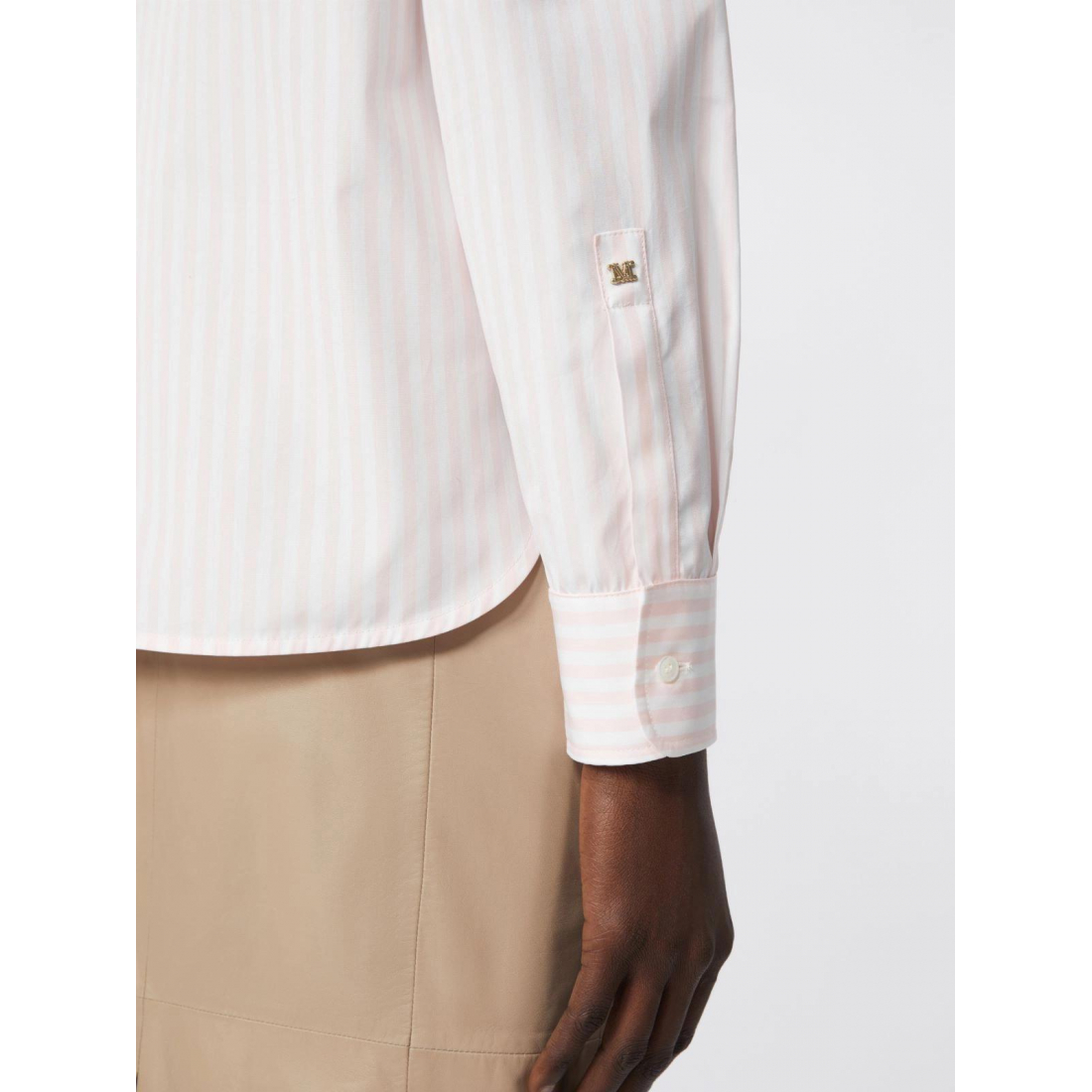 'Striped Poplin' Hemd für Damen