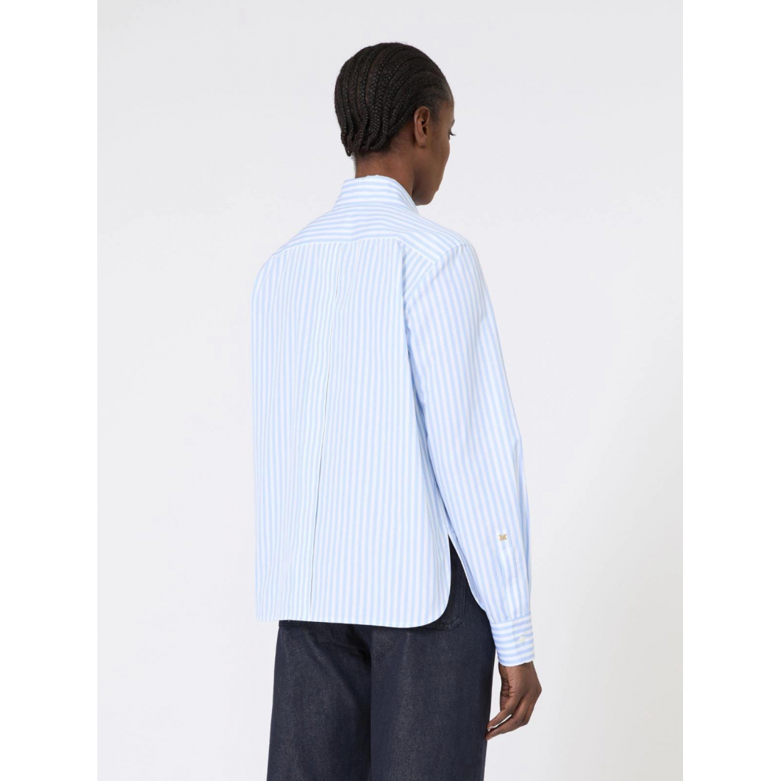 'Striped Poplin' Hemd für Damen