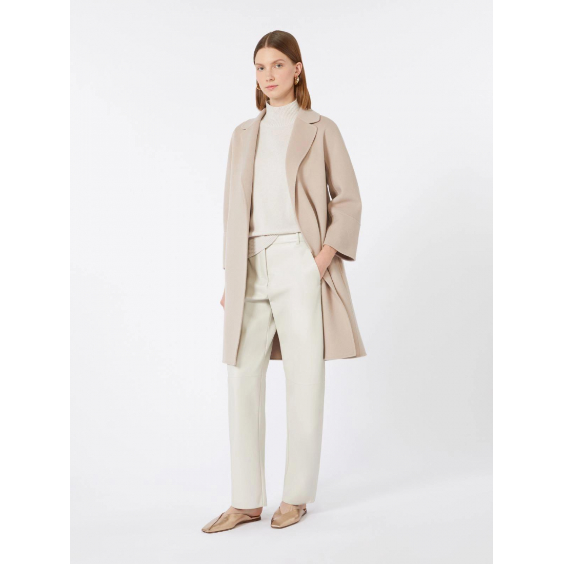 'Short' Gürtelmantel für Damen