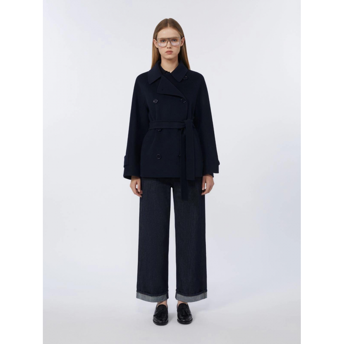 'Turn-Up Leg' Jeans für Damen