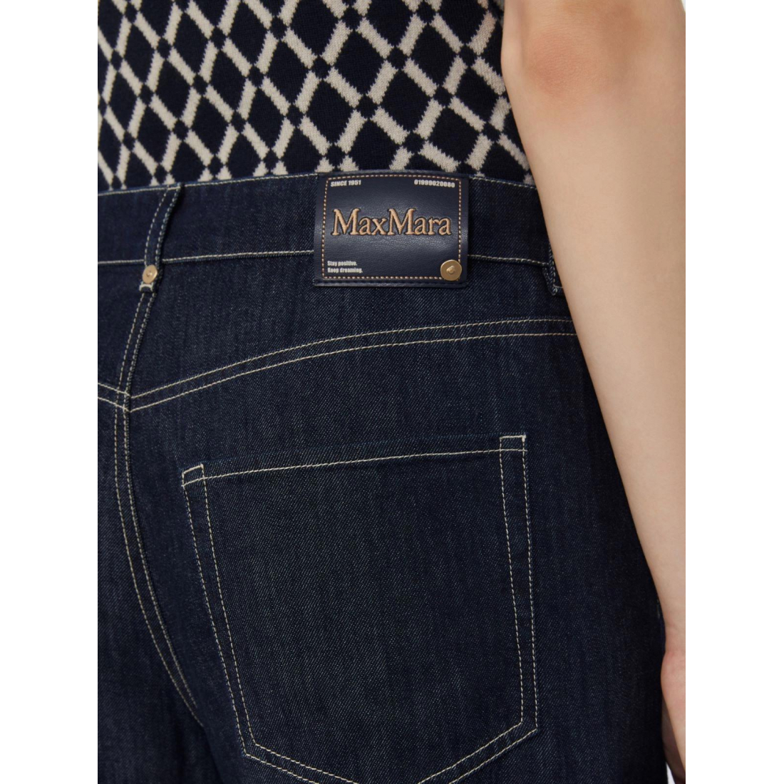 'Turn-Up Leg' Jeans für Damen