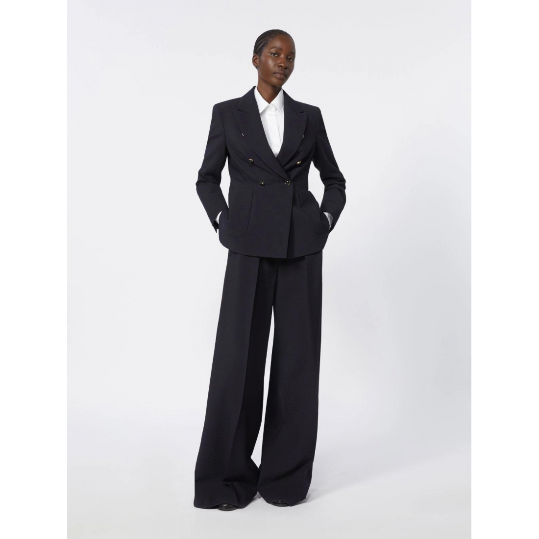 'Seersucker' Klassischer Blazer für Damen