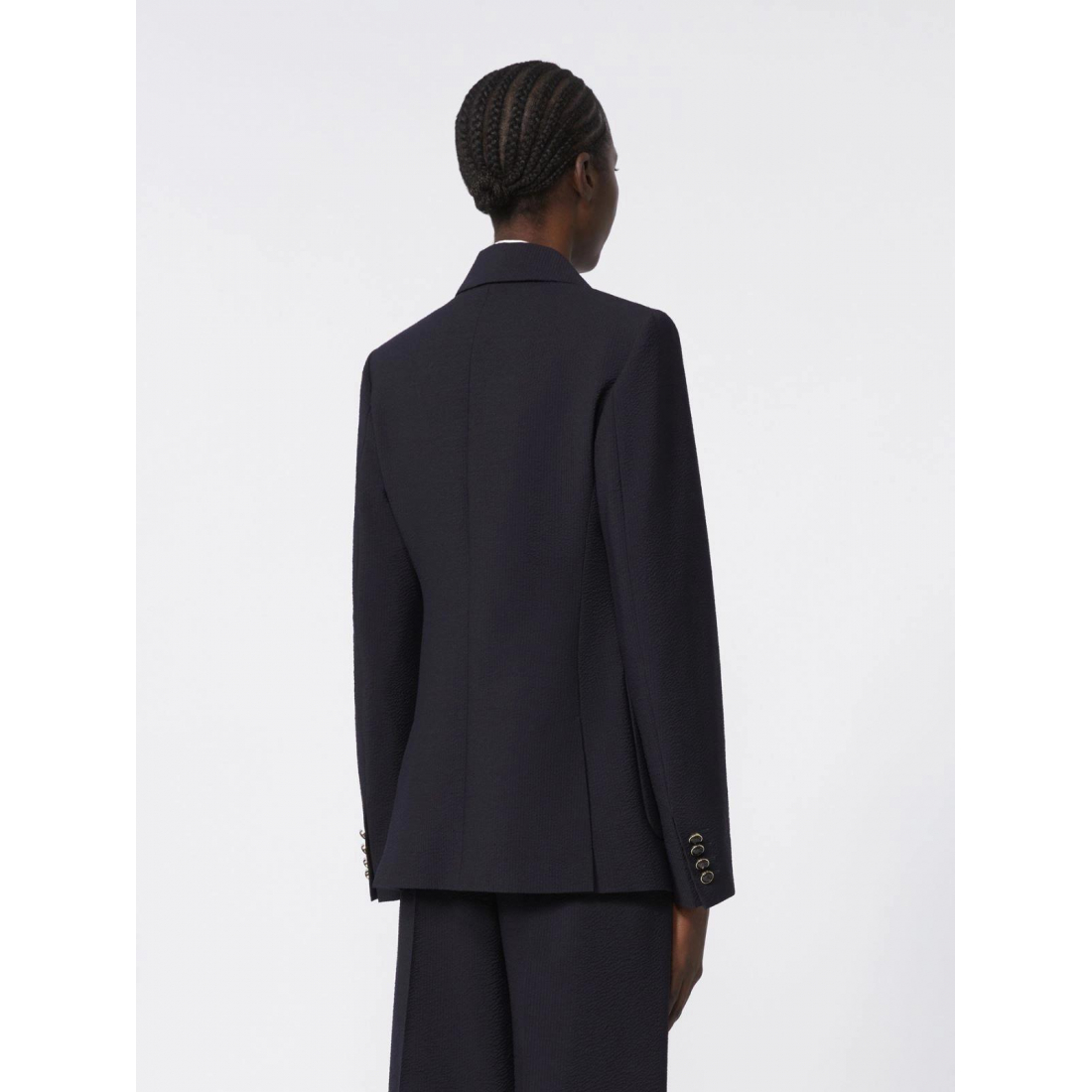 'Seersucker' Klassischer Blazer für Damen