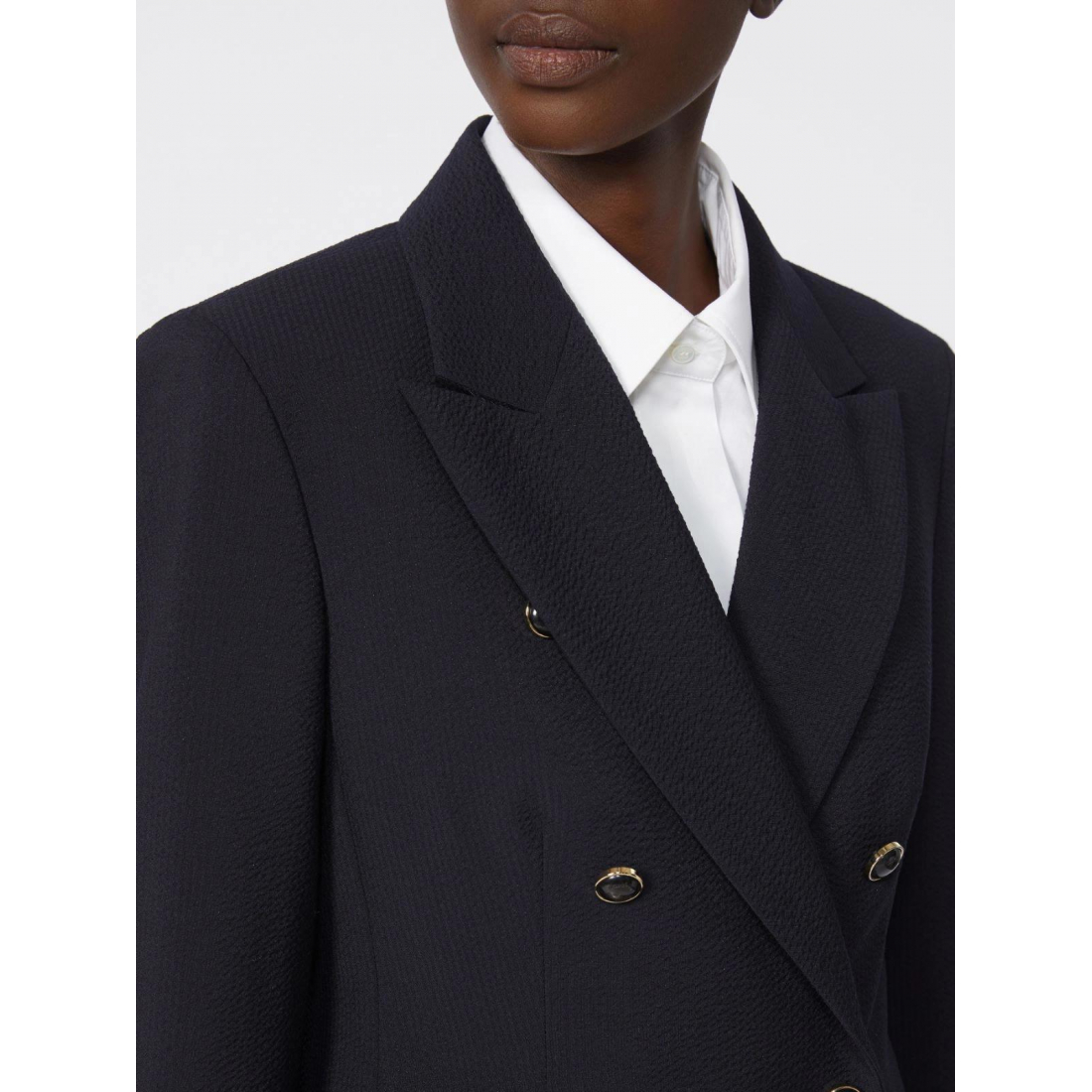 'Seersucker' Klassischer Blazer für Damen