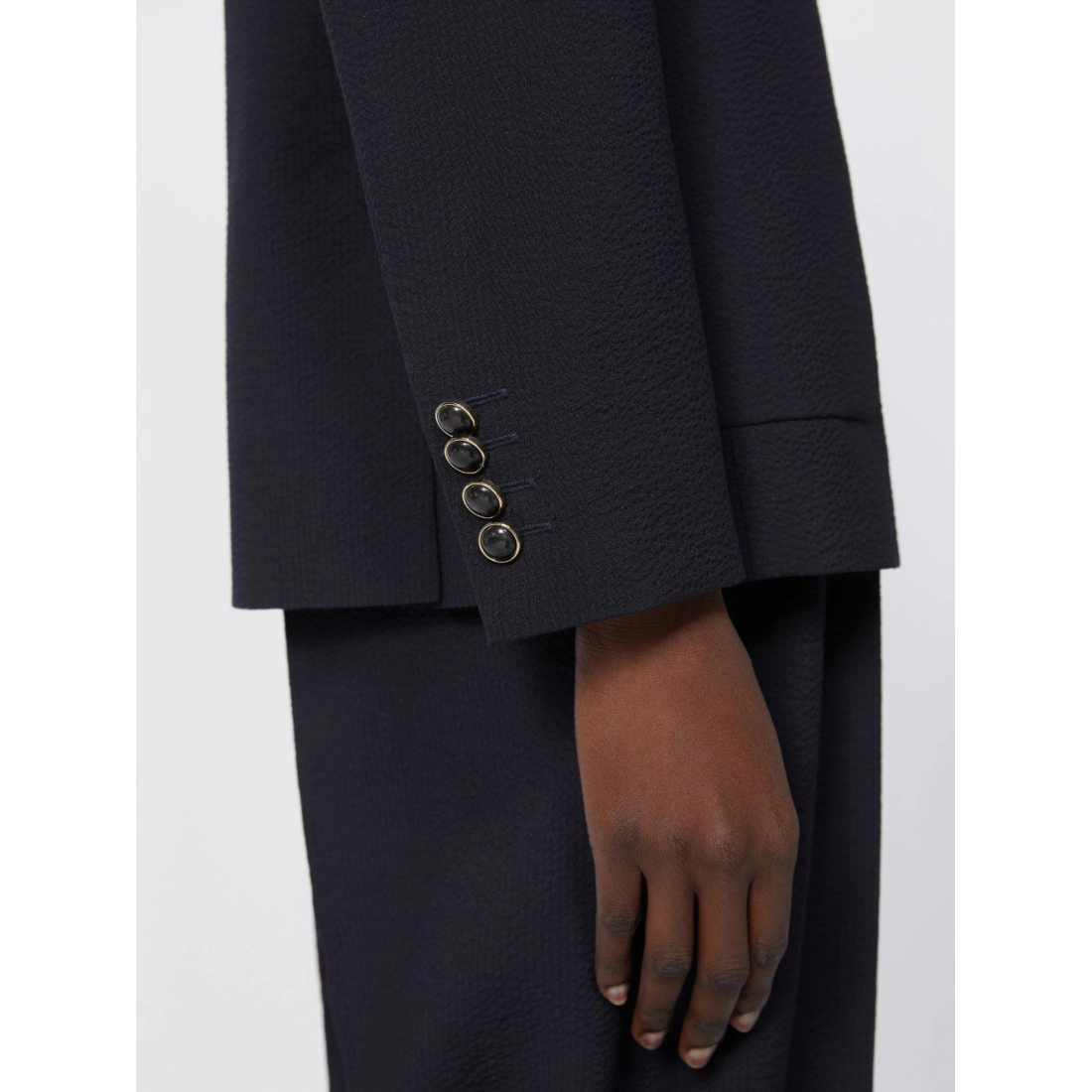 'Seersucker' Klassischer Blazer für Damen