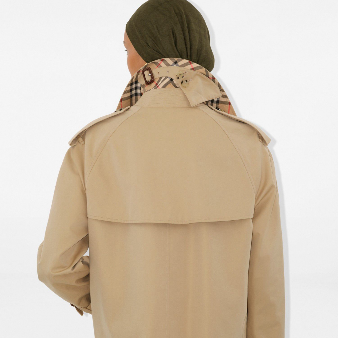 Women's 'Cropped' Trench Coat