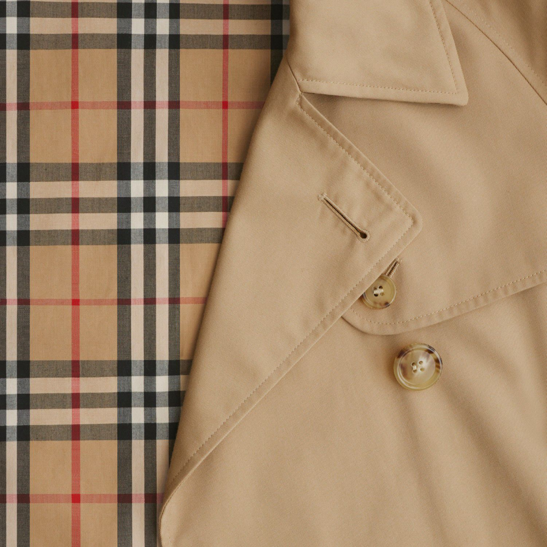 Women's 'Cropped' Trench Coat