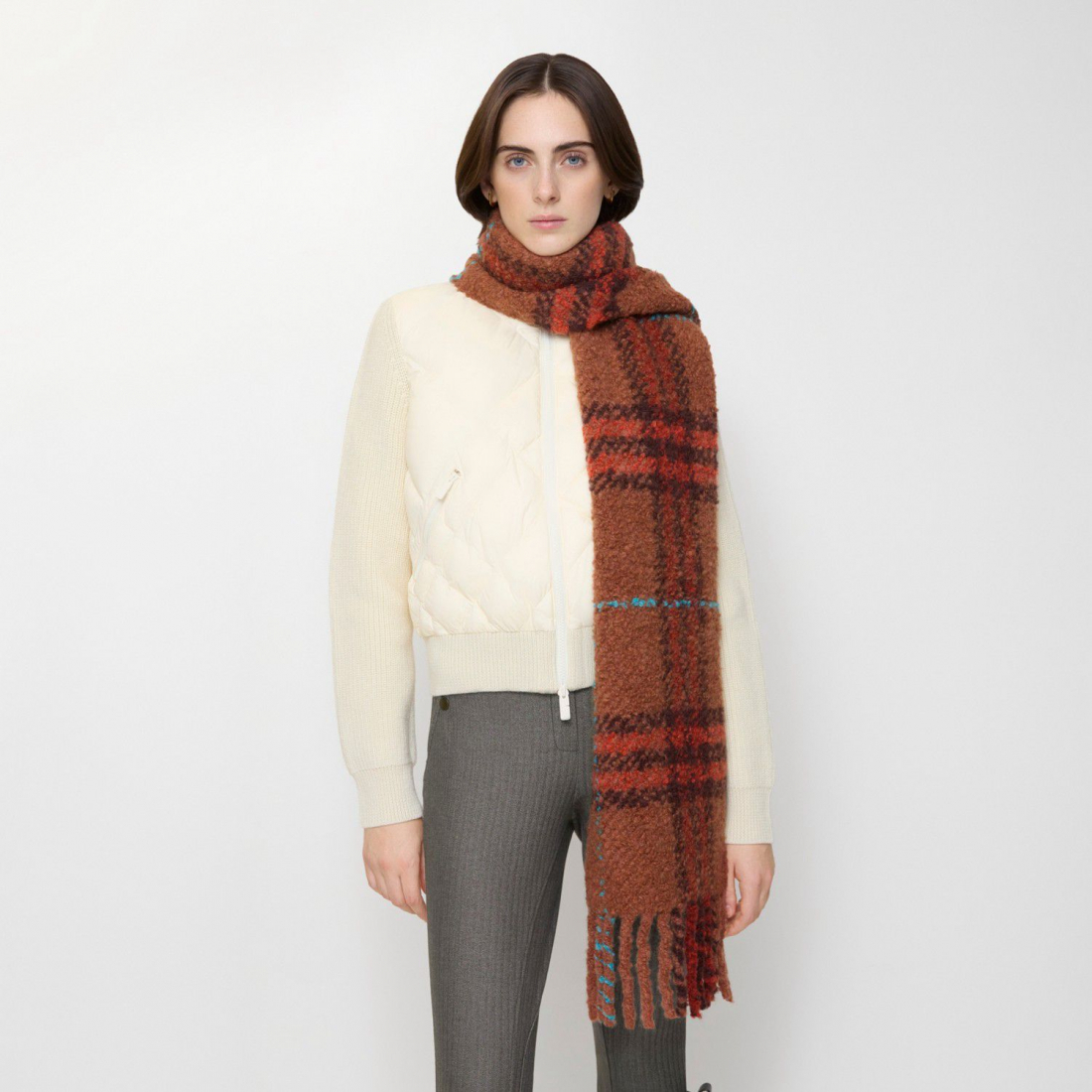 Women's 'Check' Scarf