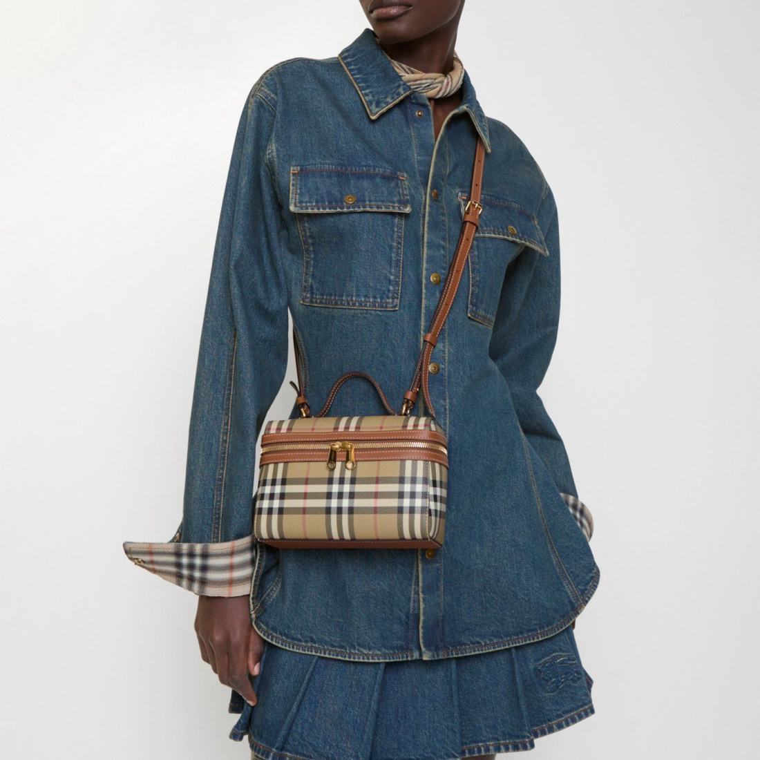 Sac à bandoulière 'Check Vanity' pour Femmes