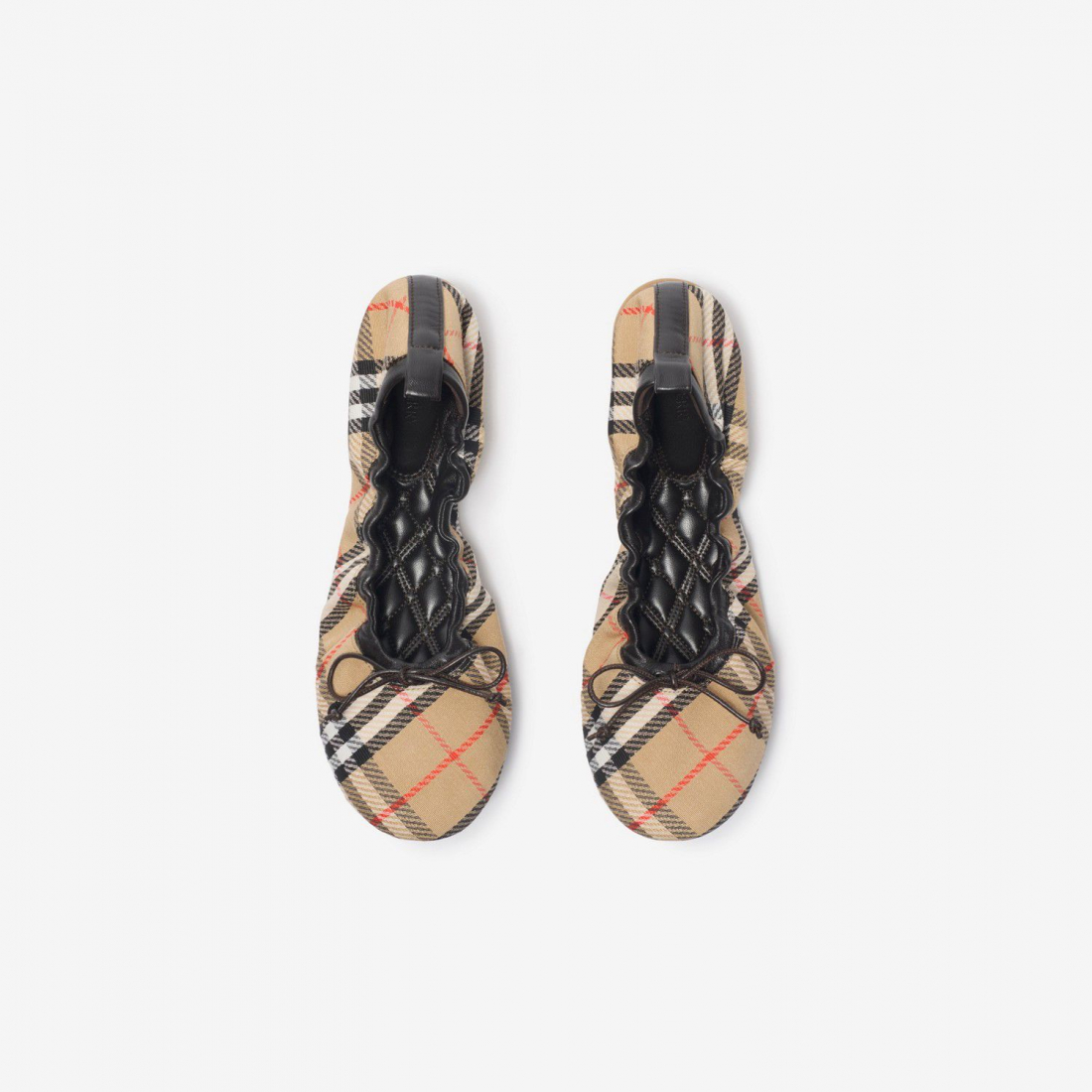 Women's 'Check Fawn' Ballerinas