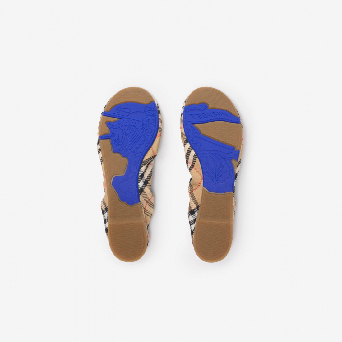 Women's 'Check Fawn' Ballerinas