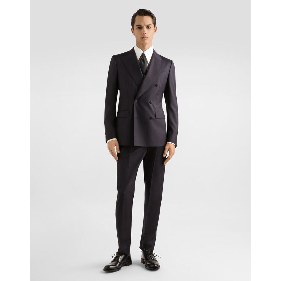 Men's 'Double-Breasted Pinstriped' Blazer