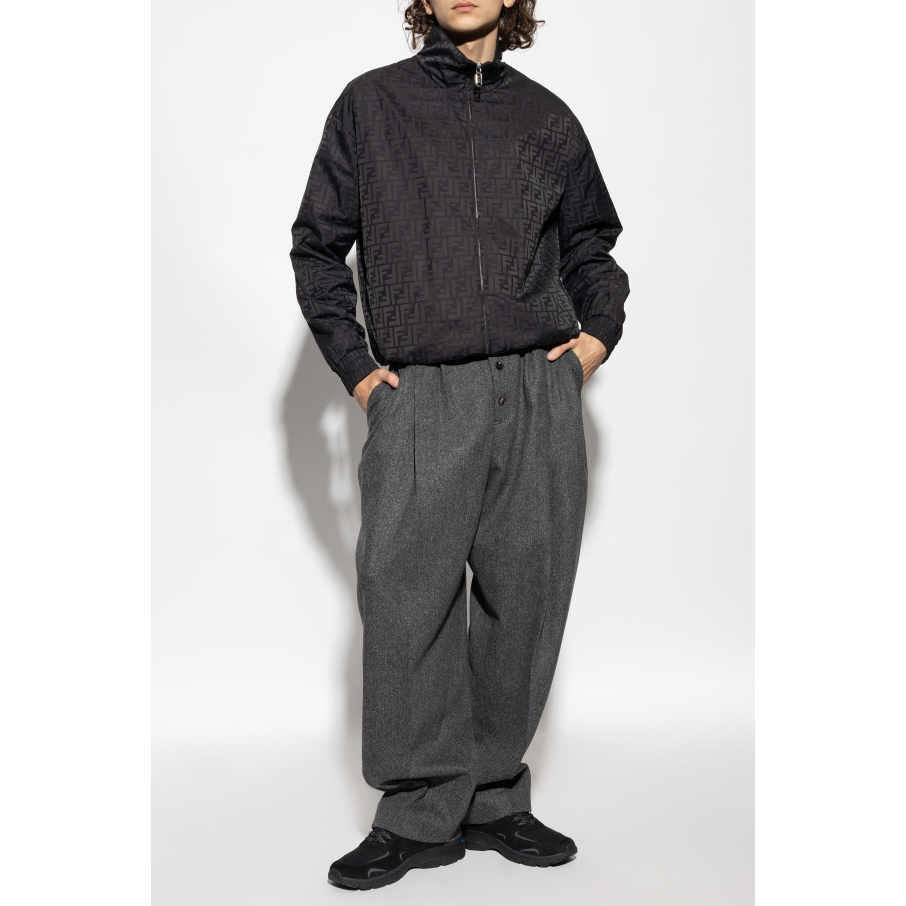 Men's 'Zip Ff-Motif' Bomber Jacket