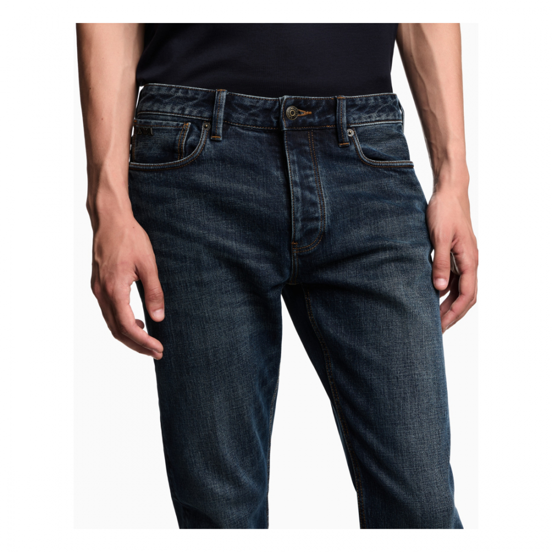 'Stone-Washed' Jeans für Herren