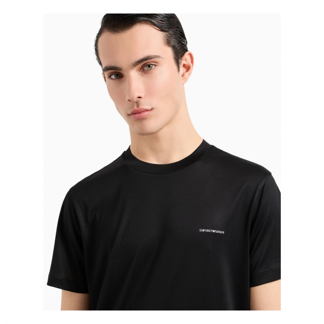 'Micro Logo Lettering' T-Shirt für Herren