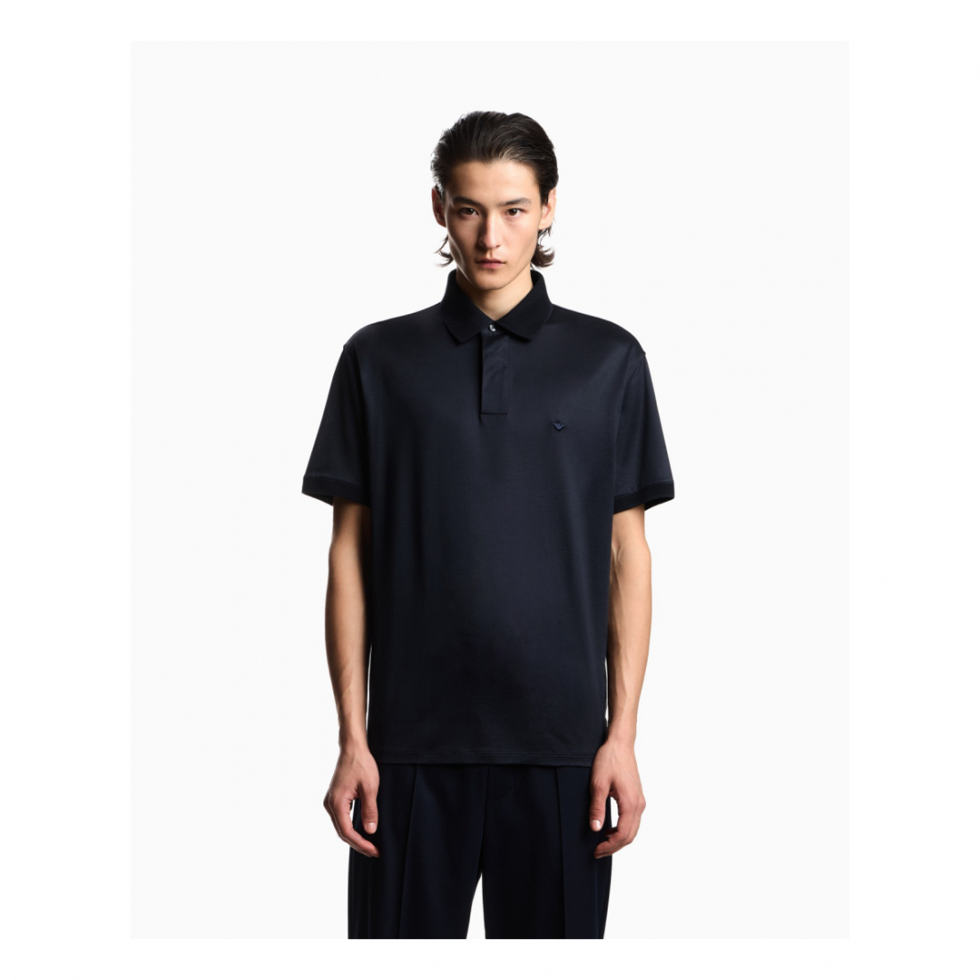 'Rounded Micro Eagle' Polohemd für Herren