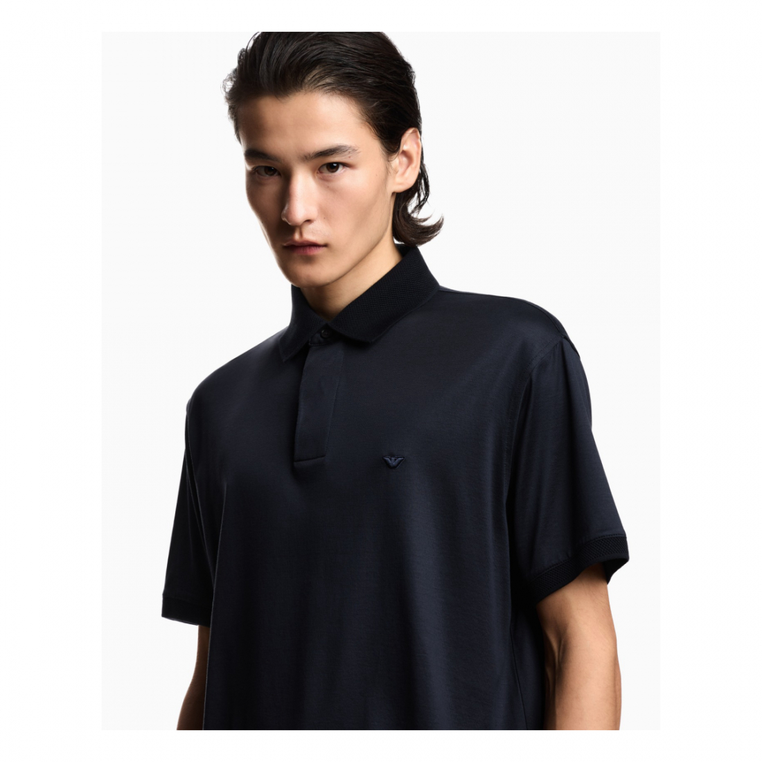 'Rounded Micro Eagle' Polohemd für Herren