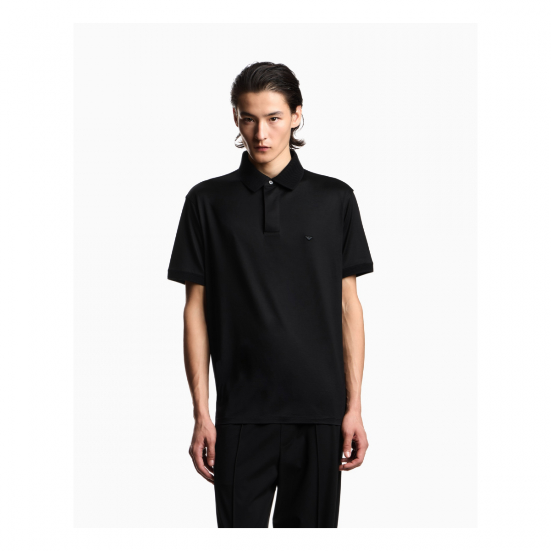 'Rounded Micro Eagle' Polohemd für Herren