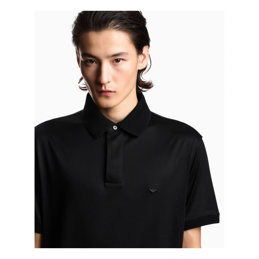 'Rounded Micro Eagle' Polohemd für Herren