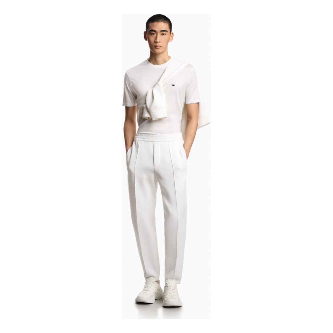 Men's 'Embossed Eagle Embroidery' T-Shirt