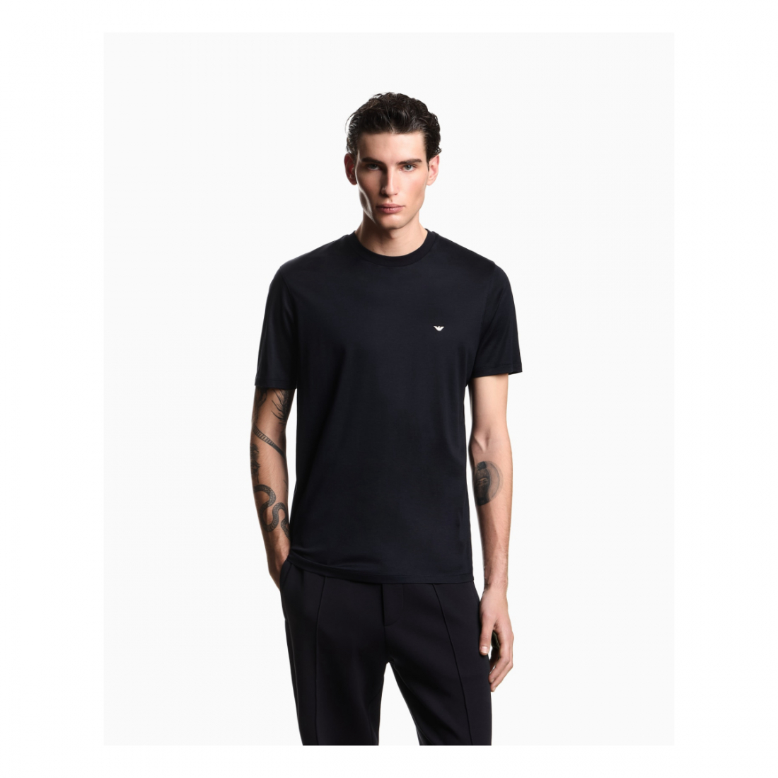 Men's 'Embossed Eagle Embroidery' T-Shirt