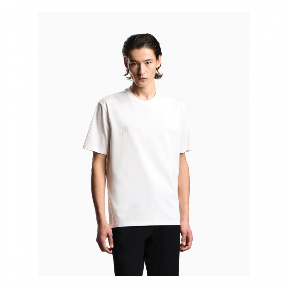 Men's 'Matching Intarsia Logo' T-Shirt