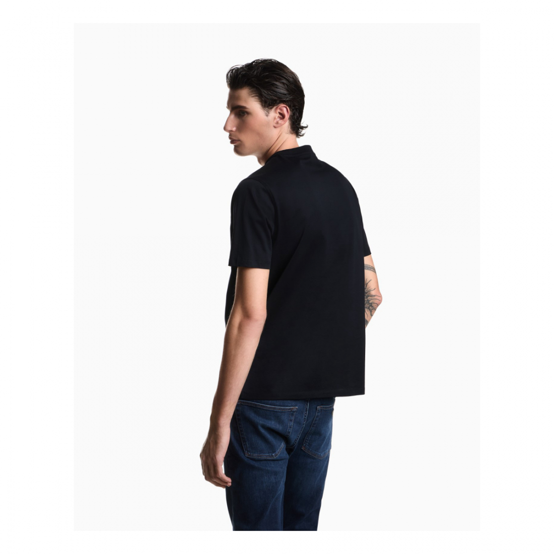 Men's 'Matching Intarsia Logo' T-Shirt