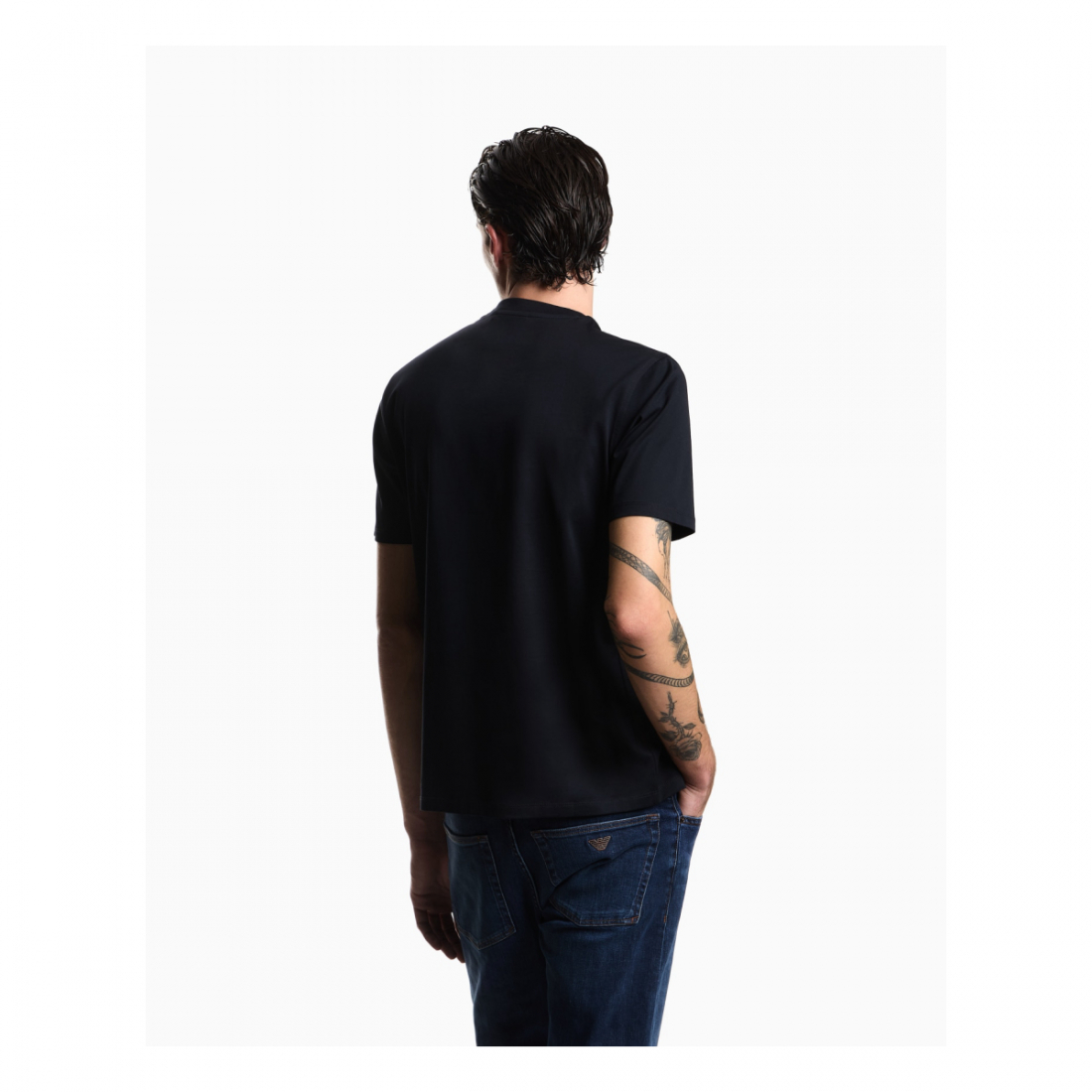 Men's 'Matching Intarsia Logo' T-Shirt