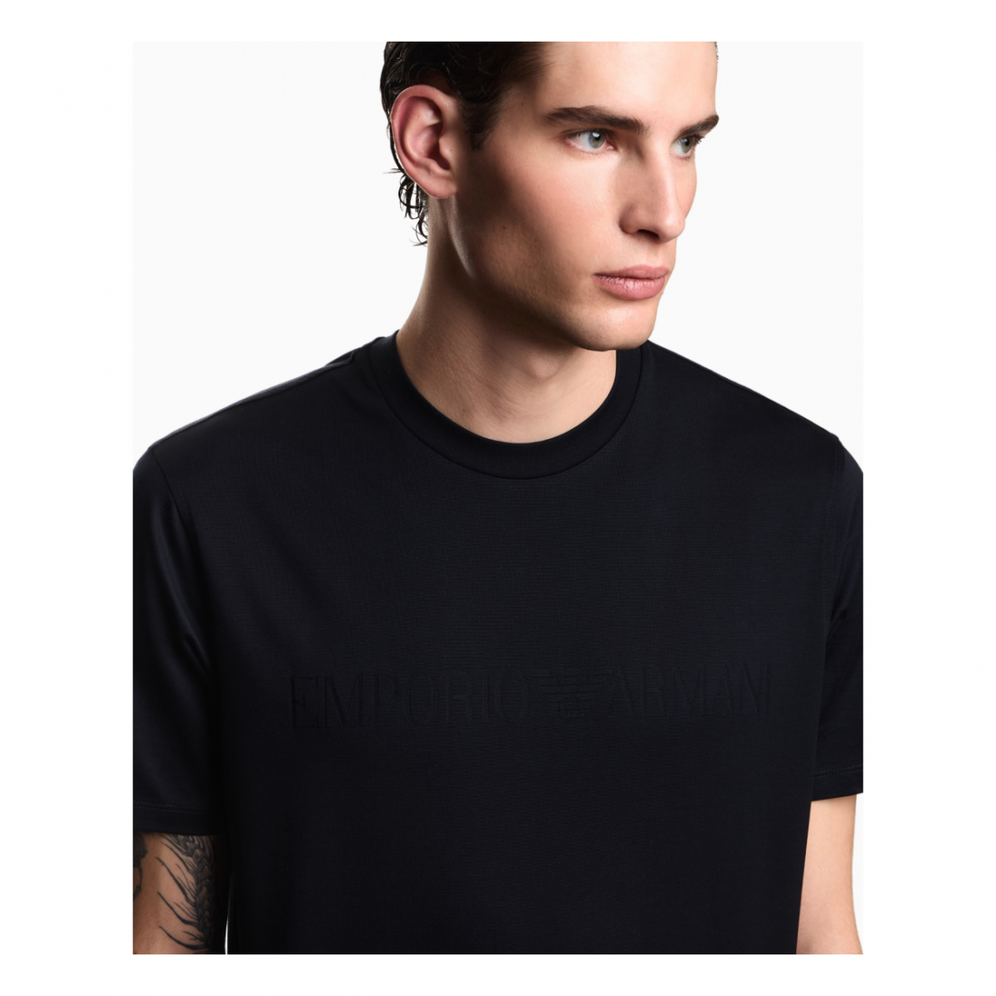 Men's 'Matching Intarsia Logo' T-Shirt