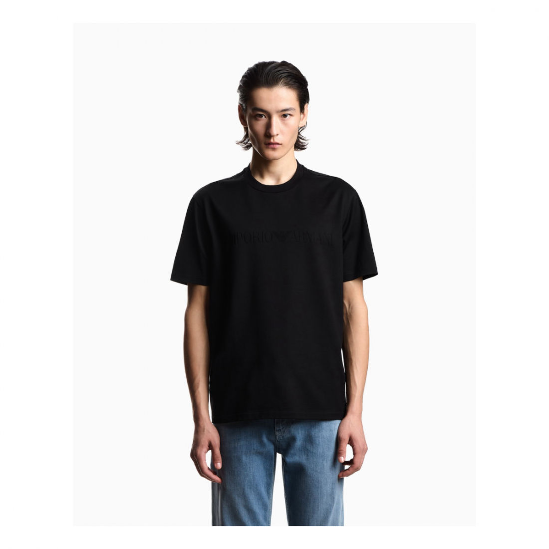 Men's 'Matching Intarsia Logo' T-Shirt