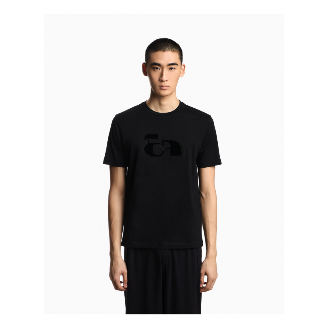 Men's 'Op-Art Embroidery' T-Shirt