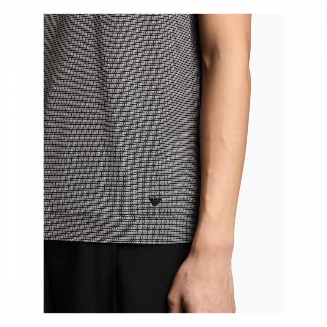 Men's 'All-Over Micro Pattern Print' T-Shirt