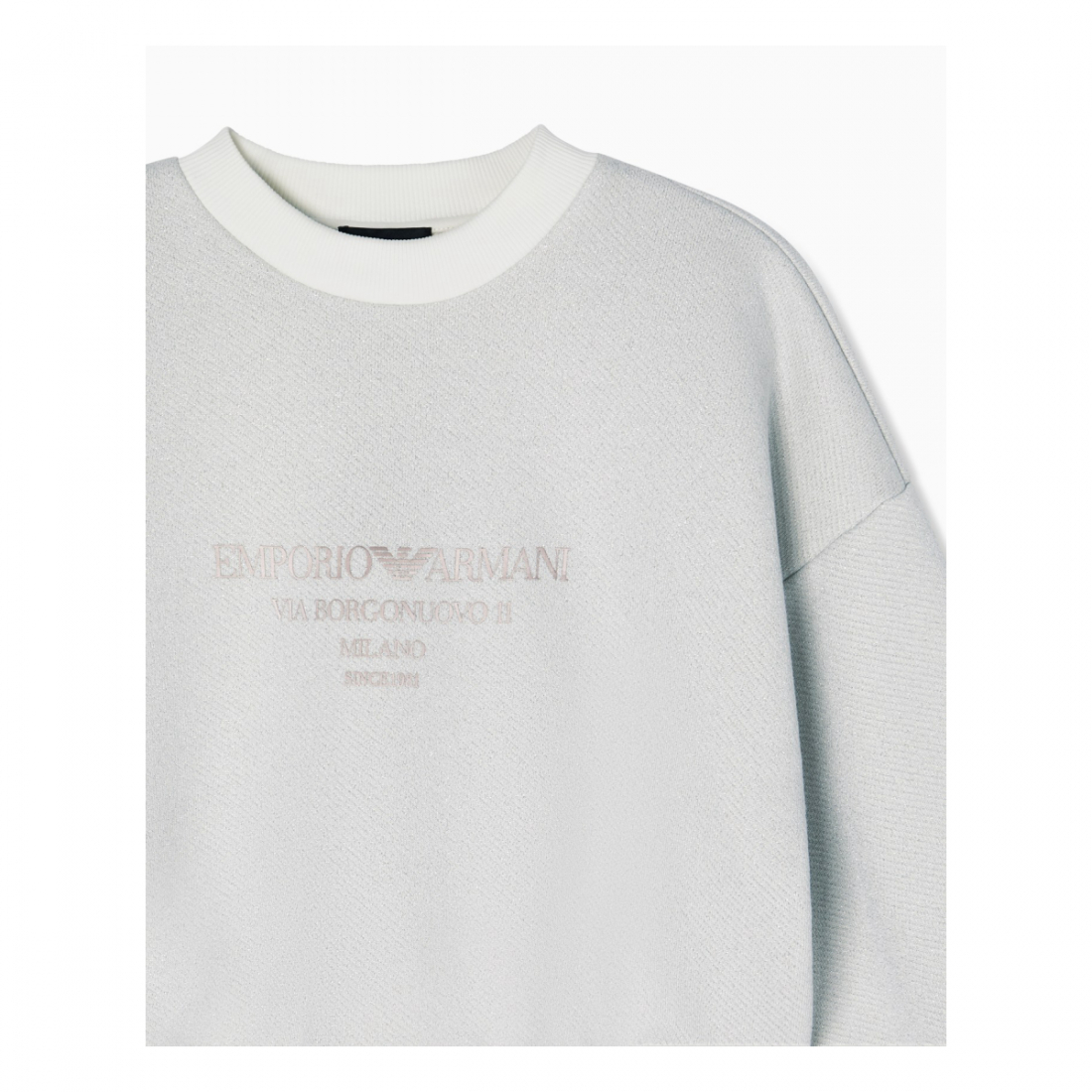 Women's 'Lurex With Shiny Logo' Sweatshirt
