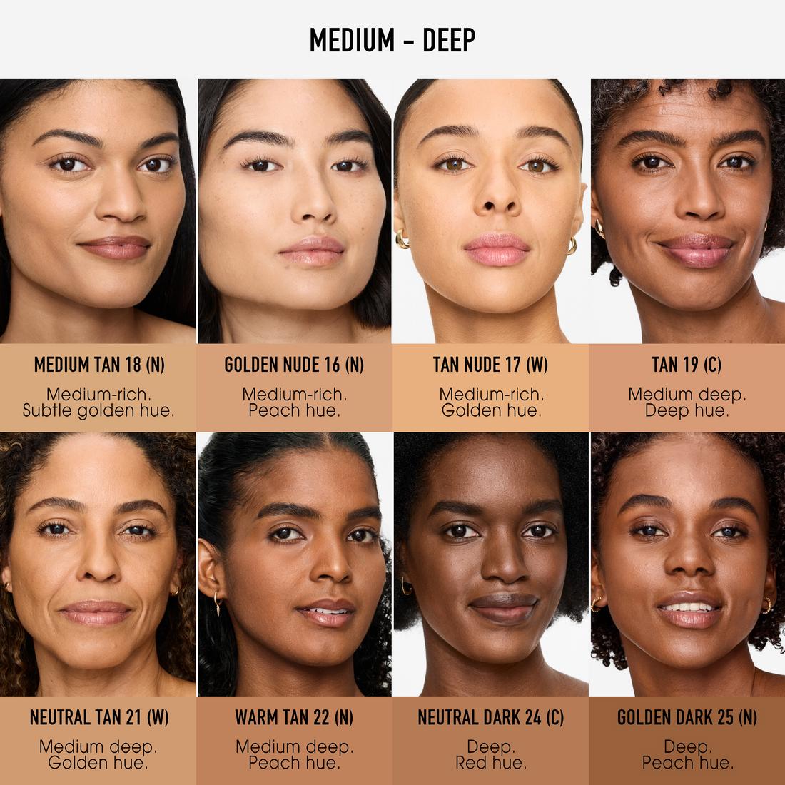 Fond de teint poudre 'Original Pressed Mineral SPF15' - 16 Golden Nude 8 g