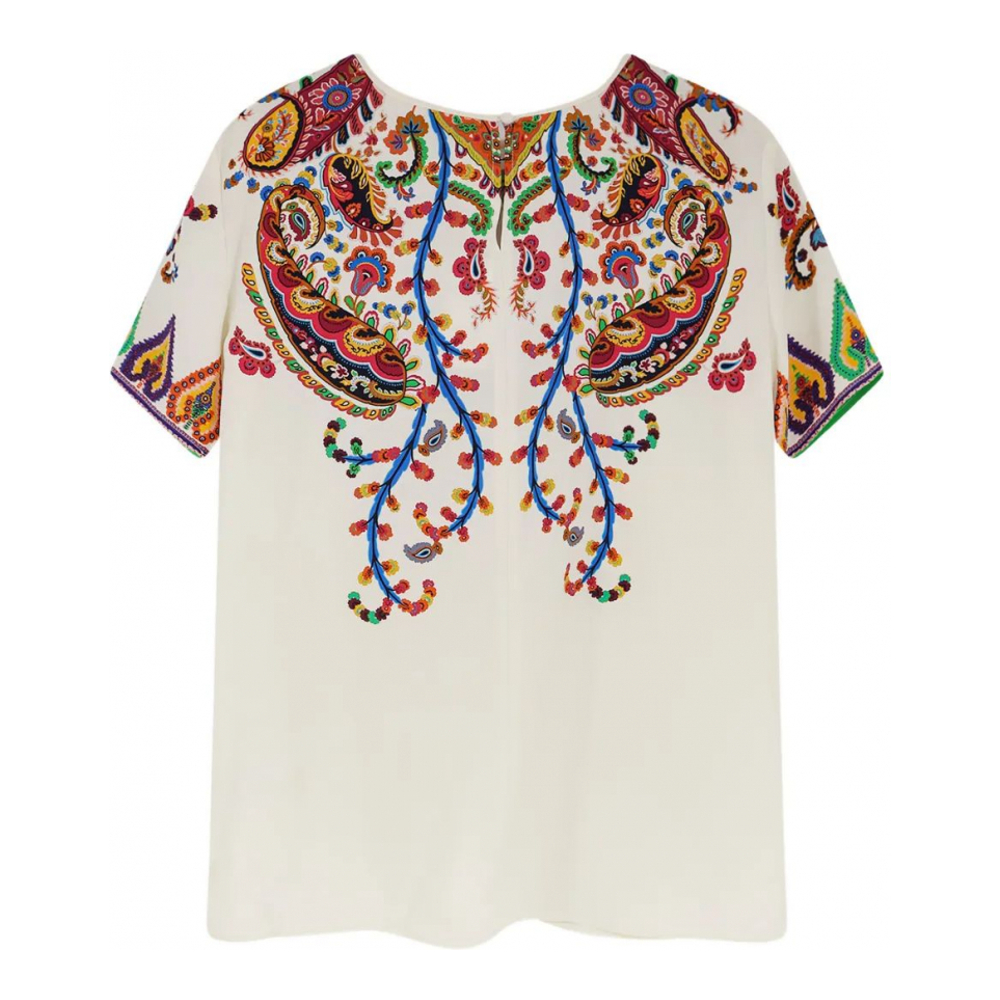 Blouse à manches courtes pour Femmes