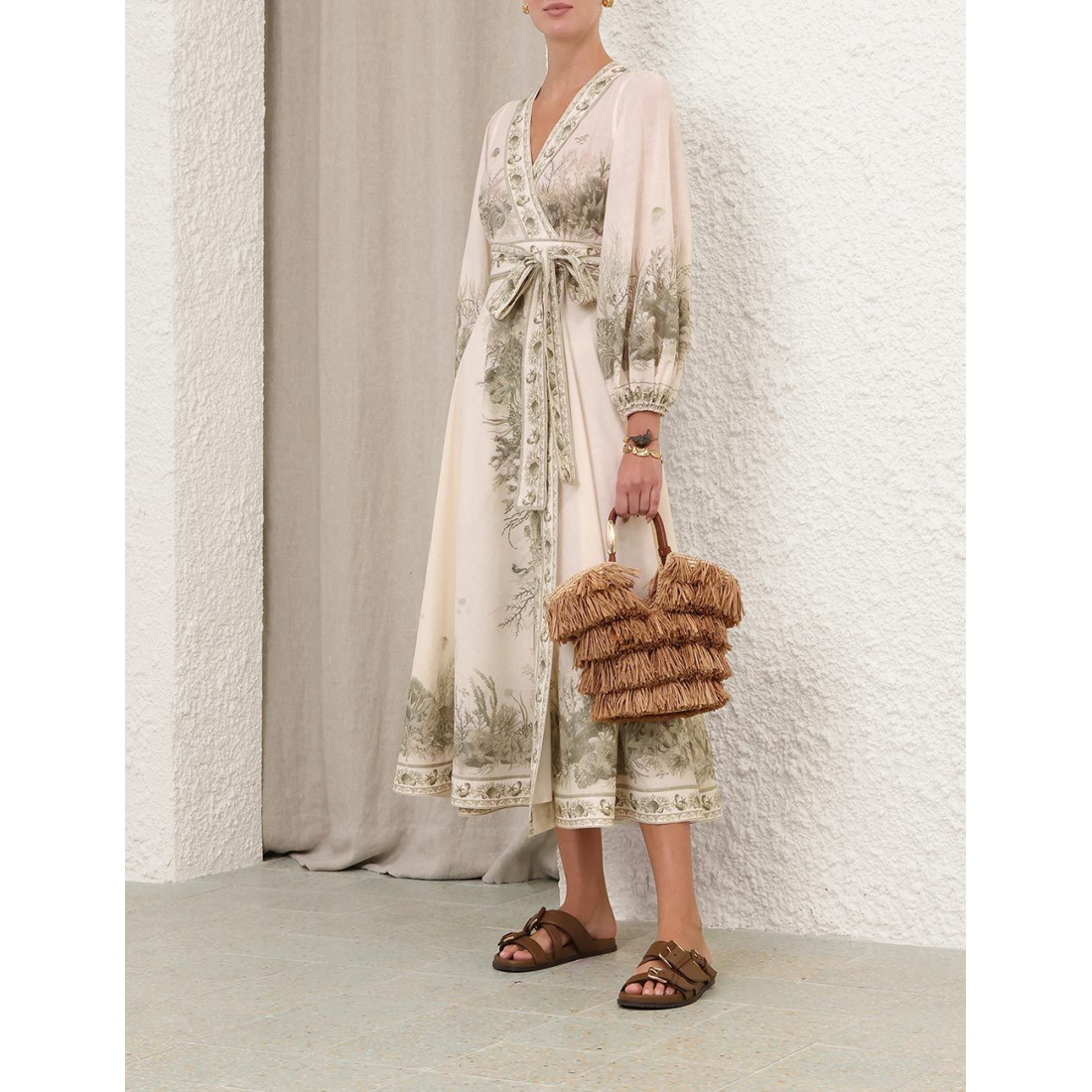 Robe Midi 'Wanderlust Wrap' pour Femmes