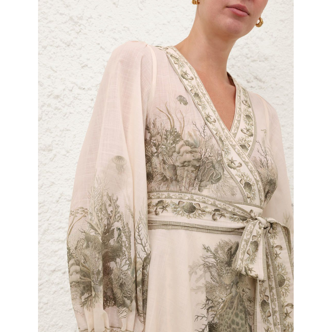 Robe Midi 'Wanderlust Wrap' pour Femmes