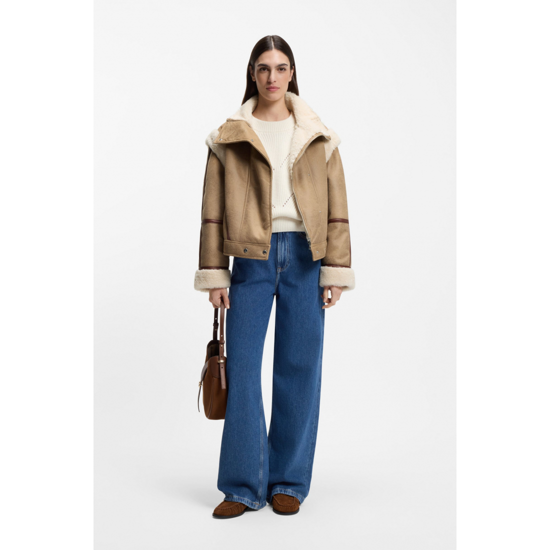 Veste 'Detachable-Sleeve' pour Femmes