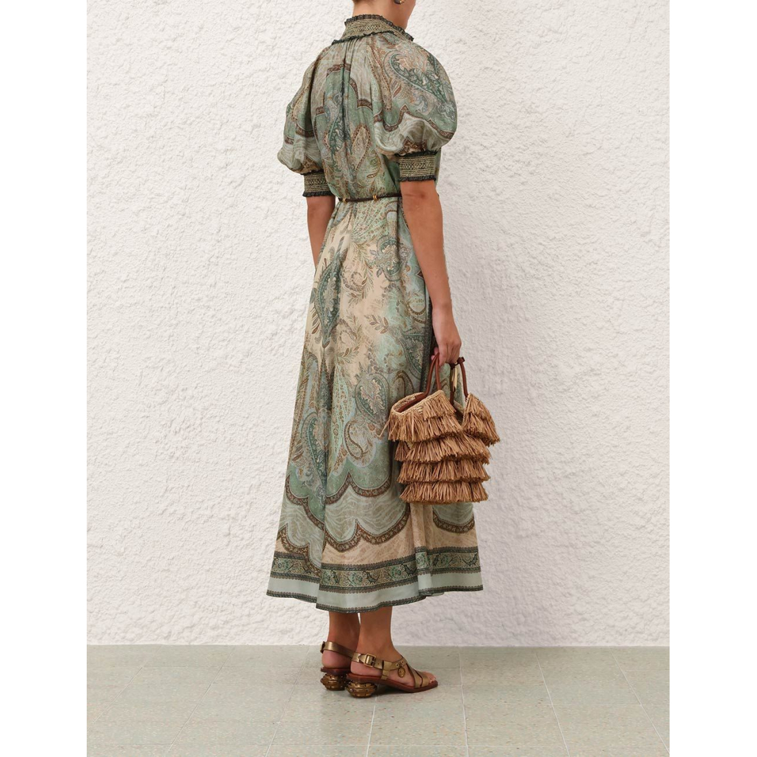 Robe Midi 'Wanderlust Billow' pour Femmes