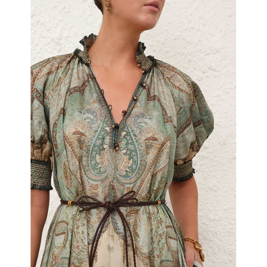 Robe Midi 'Wanderlust Billow' pour Femmes