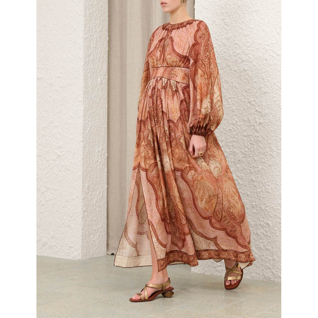 Robe Midi 'Wanderlust' pour Femmes
